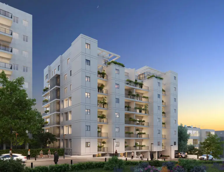 הדמיית חוץ פרויקט דניאל 85 א בת ים