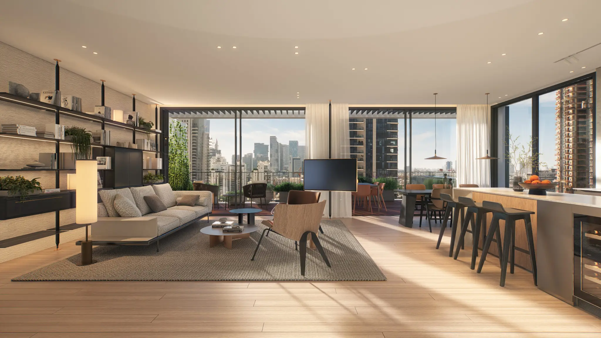 זבוטינסקי 101 פנטהאוז פנים